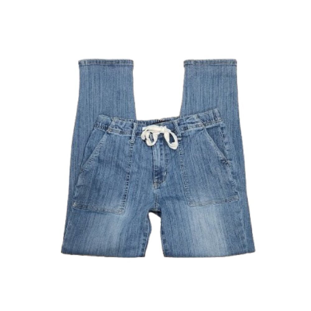 Judy Blue High-Rise Drawstring Denim Jogger Jeans   Size: 7/28